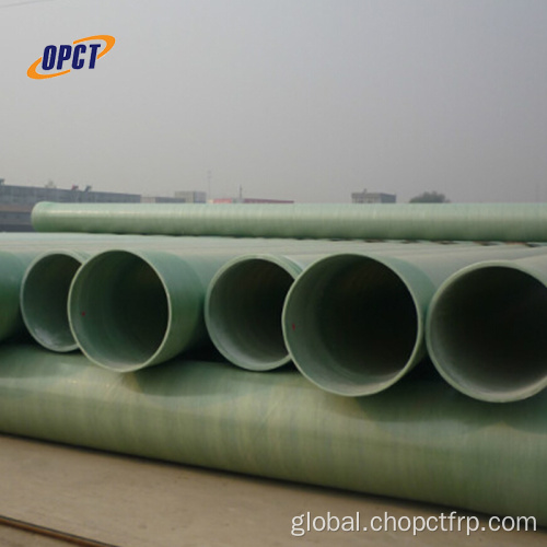 Frp Pipe Fittings large diameter grp water supply sand pipe Factory